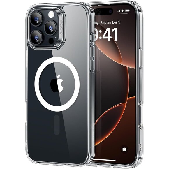 Shockproof Military-Grade Protection Magnetic Phone Case for iPhone 16 Pro Max - Picture 1 of 9